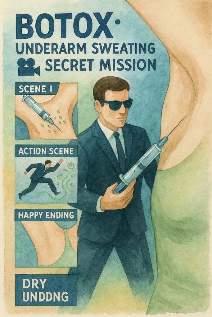 بوتاکس زیر بغل